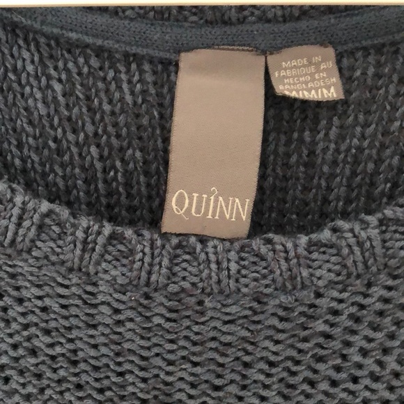 grey-blue sweater from anthropologie - Picture 2 of 3